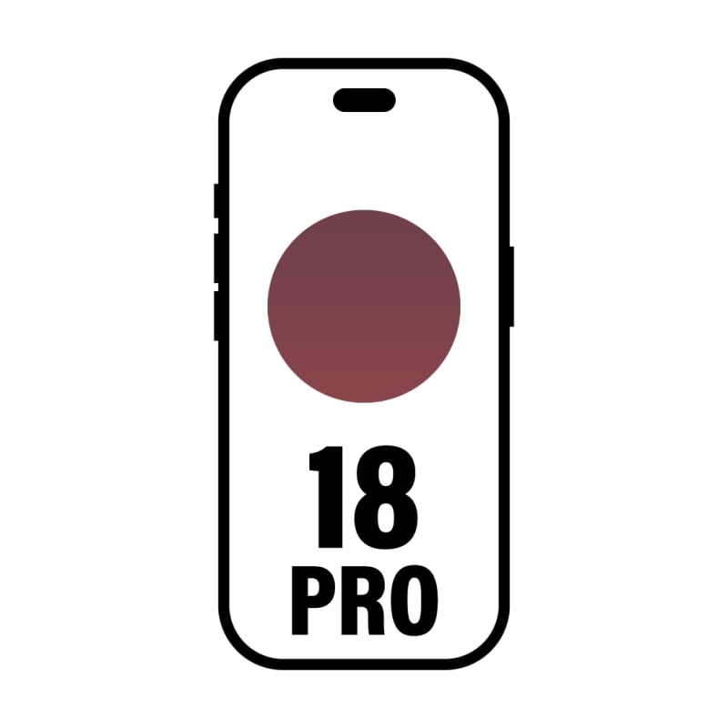 Smartphone Apple iPhone 18 Pro 1TB/ 6.3'/ 5G/ Burdeos