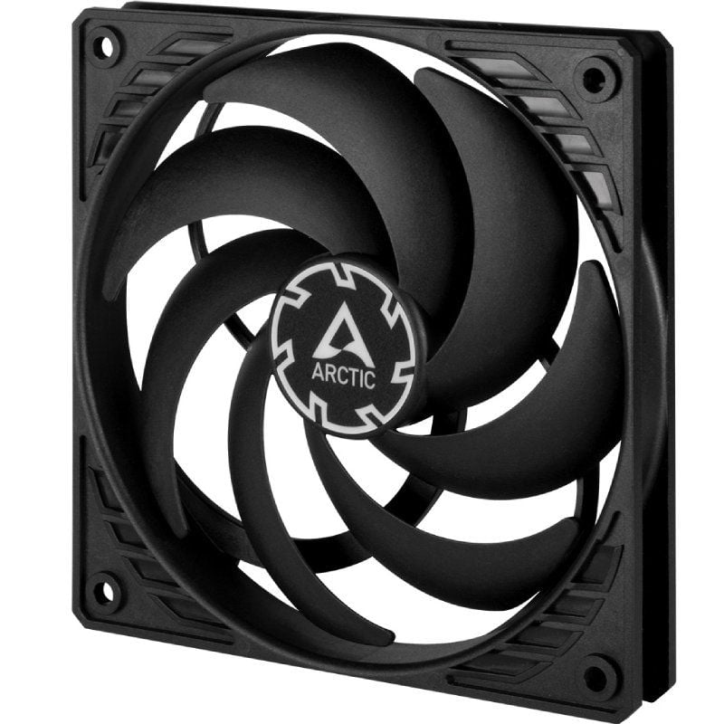 Ventilador Arctic P12 Slim PWM PST/ 12cm/ Negro
