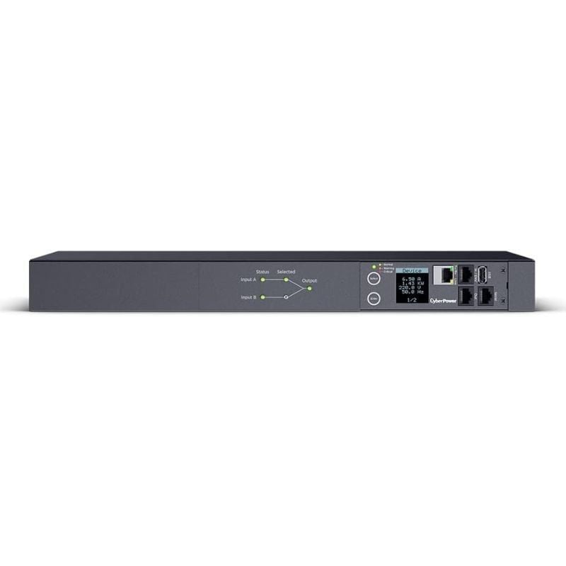 Unidad de Distribución para Alimentación Cyberpower PDU44004/ 10-12A/ 12x IEC C13/ Formato Rack 1U