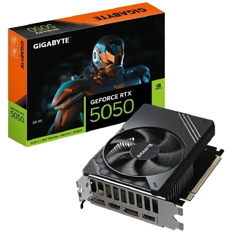 Tarjeta Gráfica Gigabyte GeForce RTX 5050 D6 8G/ 8GB GDDR6