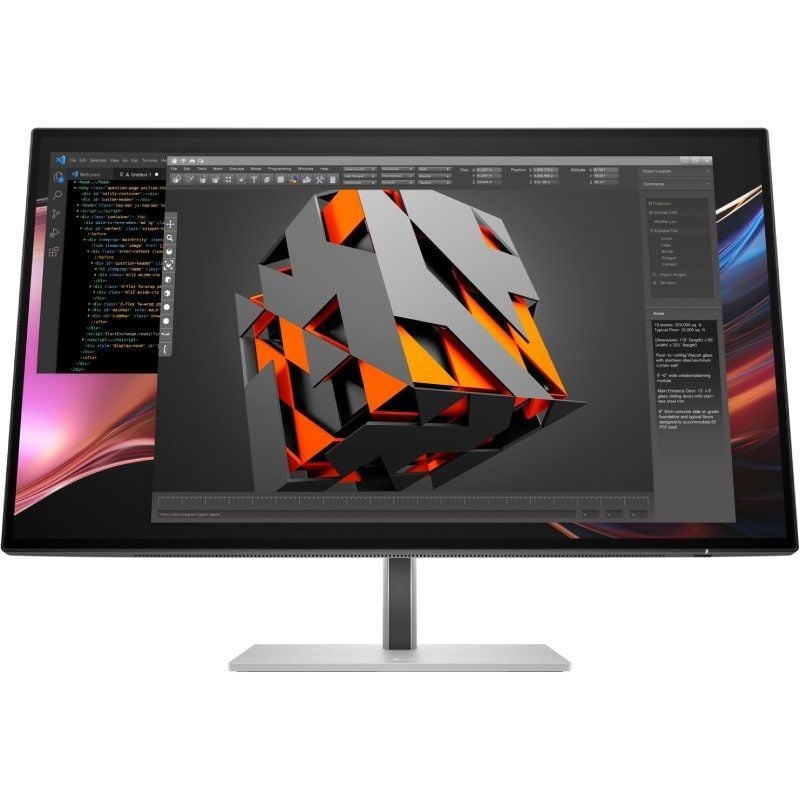 Monitor Profesional HP Pro serie 7 27'/ QHD/ Regulable en Altura/ Plata