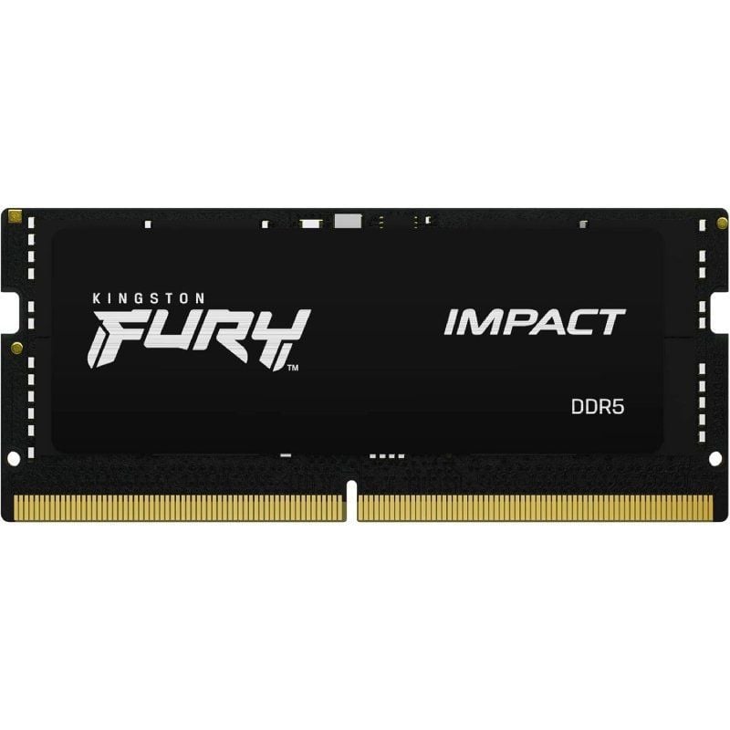 Memoria RAM Kingston FURY Impact 32GB/ DDR5/ 5600MHz/ 1.1V/ CL40/ SODIMM