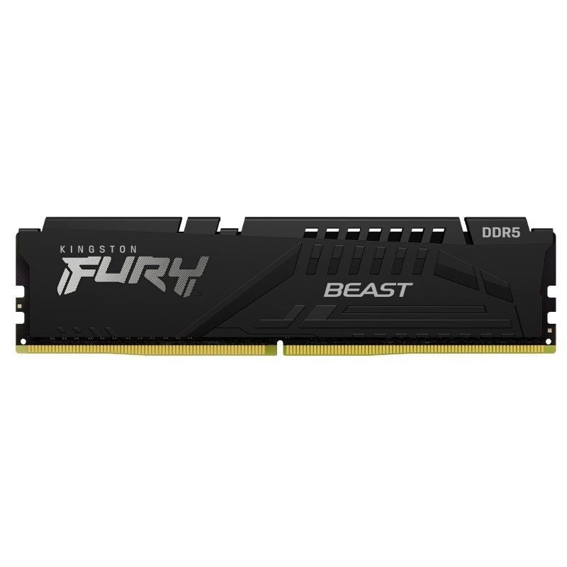 Memoria RAM Kingston FURY Beast 8GB/ DDR5/ 5200MHz/ 1.25V/ CL40/ DIMM