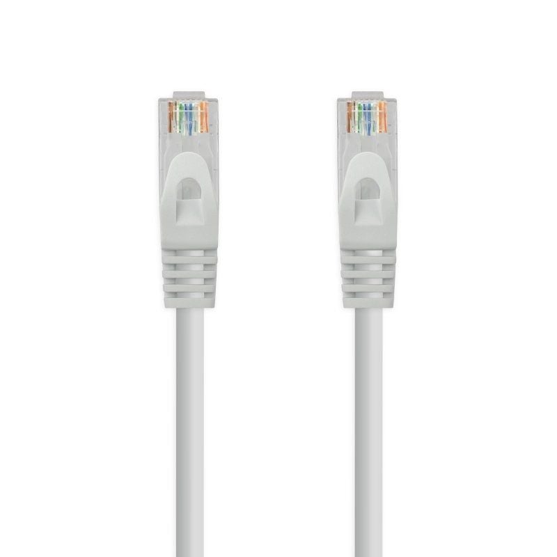 Cable de Red RJ45 UTP Nanocable 10.20.1800-L25 Cat.6A/ LSZH/ 25cm/ Gris