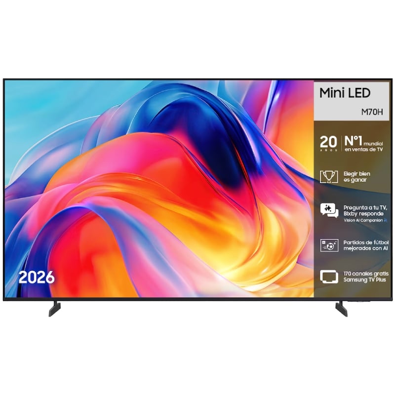 Televisor Samsung M72H TU55M70HAU 55'/ Ultra HD 4K/ Smart TV/ WiFi