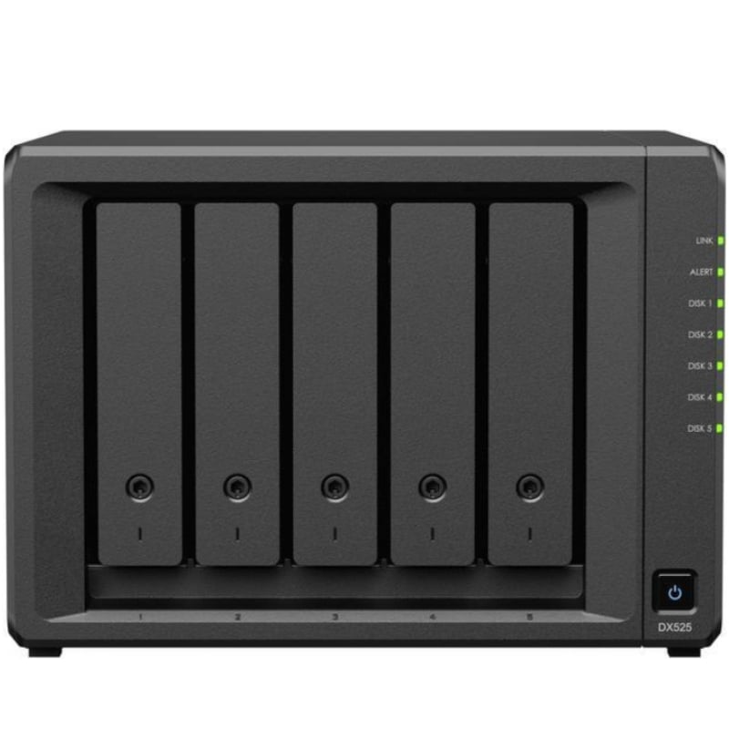 NAS Synology RackStation DX525/ 5 Bahías 3.5'-2.5'/ Formato Rack