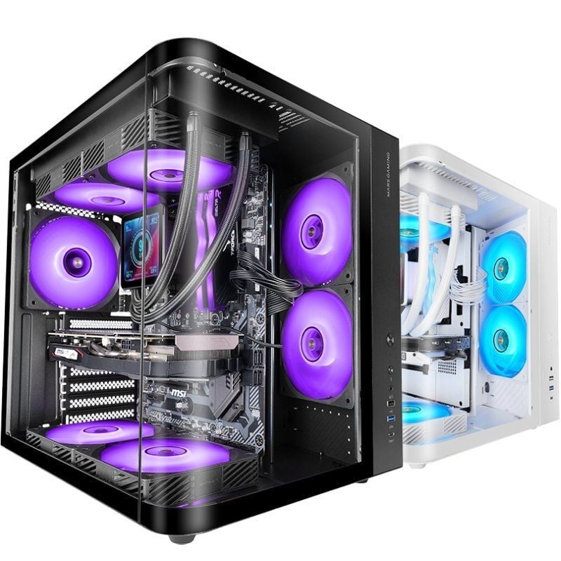 Caja Gaming Semitorre Mars Gaming MC-CURV
