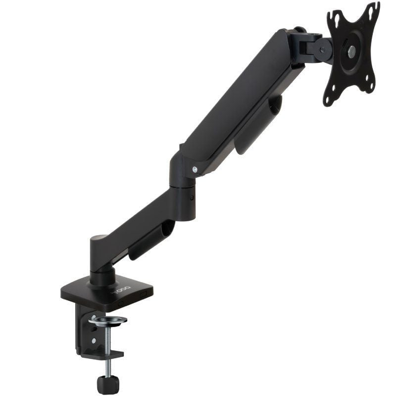 Soporte de Mesa para Monitor TooQ DB1733TNR-B/ Giratorio/ Inclinable/ hasta 9kg