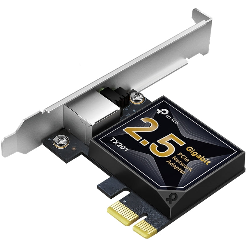 Tarjeta de red pci express tp-link tx201/ 2.5gbps