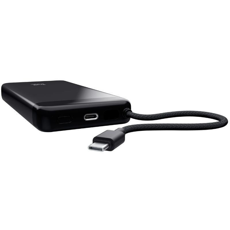 Batería Externa/Powerbank Trust Fiera 20000mAh/ 20W/ Incluye Cable USB Tipo-C