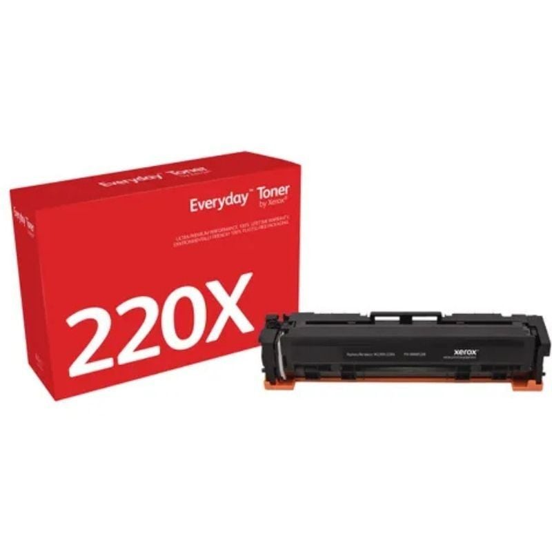 Tóner compatible Xerox 006R05208 compatible con HP W2200X Alta Capacidad/ 5500 páginas/ Negro