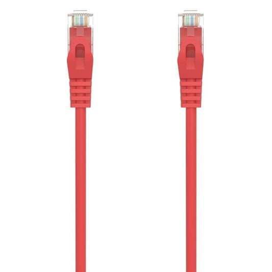 Cable de Red RJ45 AWG24 UTP Aisens A145-0560 Cat.6A/ LSZH/ 1.5m/ Rojo