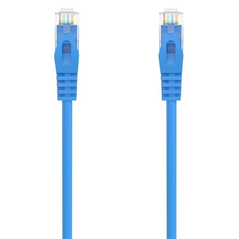 Cable de Red RJ45 AWG24 UTP Aisens A145-0575 Cat.6A/ LSZH/ 2m/ Azul