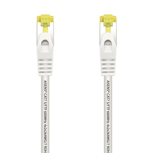 Cable de Red RJ45 SFTP Aisens A146-0491 Cat.7/ 2m/ Blanco