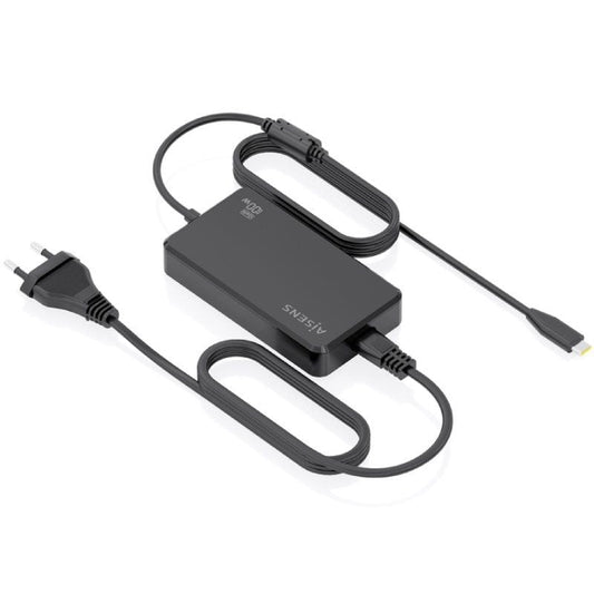 Cargador Sobremesa GaN Aisens ASCH-1PD100D070-BK/ 1xUSB Tipo-C/ 100W