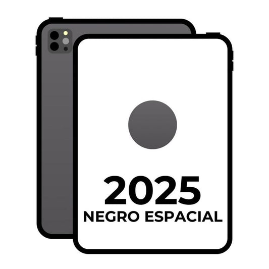 Apple iPad Pro 13' 2025 7th WiFi Cell/ 5G/ M5/ 1TB/ Negro Espacial/ Vidrio Nanotexturizado