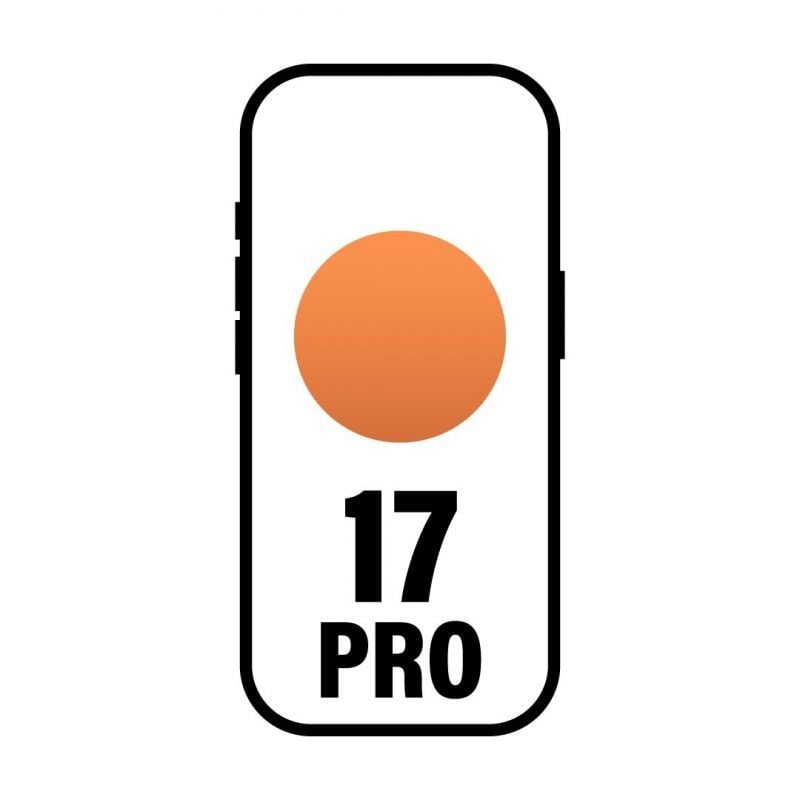 Smartphone Apple iPhone 17 Pro 1TB/ 6.3'/ 5G/ Naranja Cósmico