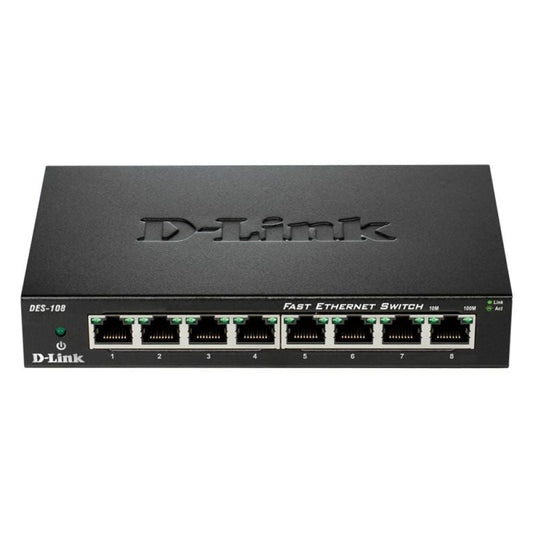 Switch d-link des-108 8 puertos/ rj-45 10/100