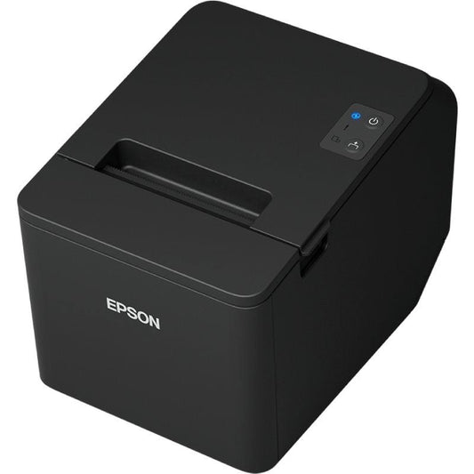 Impresora de Tickets Epson TM-T20IV/ Ancho papel 80mm/ USB-RS232/ Negra