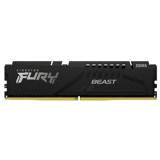 Memoria RAM Kingston FURY Beast 8GB/ DDR5/ 6000MHz/ 1.35V/ CL36/ DIMM