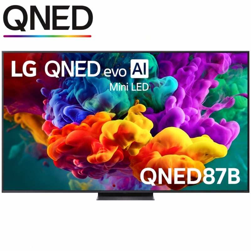Televisor LG QNED evo AI QNED87 Mini LED 75QNED87B6A 75'/ Ultra HD 4K/ Smart TV/ WiFi