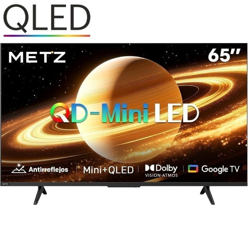 Televisor Metz QLED MiniLED 65MNH7000Z 65'/ Ultra HD 4K/ Smart TV/ WiFi