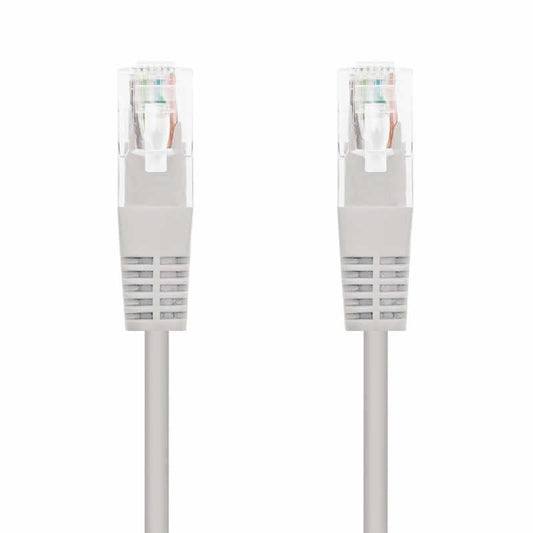 Cable de Red RJ45 UTP Nanocable 10.20.0415 Cat.6/ 15m/ Gris