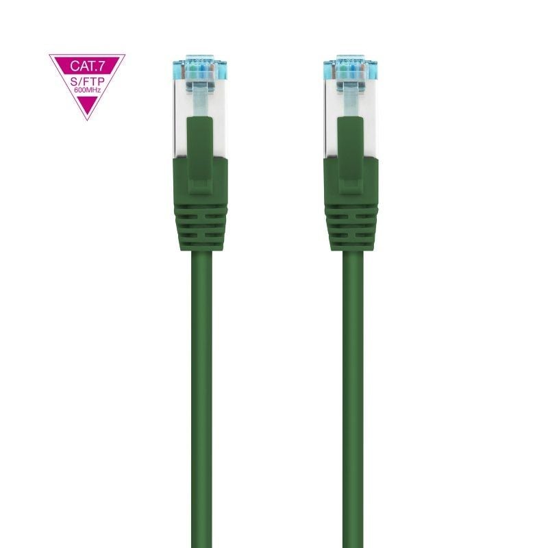 Cable de Red RJ45 SFTP Nanocable 10.20.1700-L25-GR Cat.7/ 25cm/ Verde