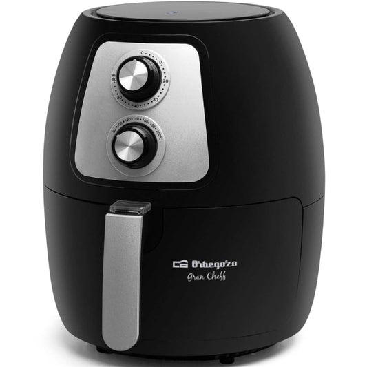 Freidora por Aire Airfryer / Sin Aceite Orbegozo FDR 60/ 1500W/ Capacidad 4L