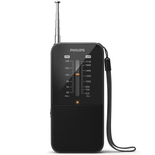 Radio Portátil Philips TAR1509/ a Pilas/ Negra