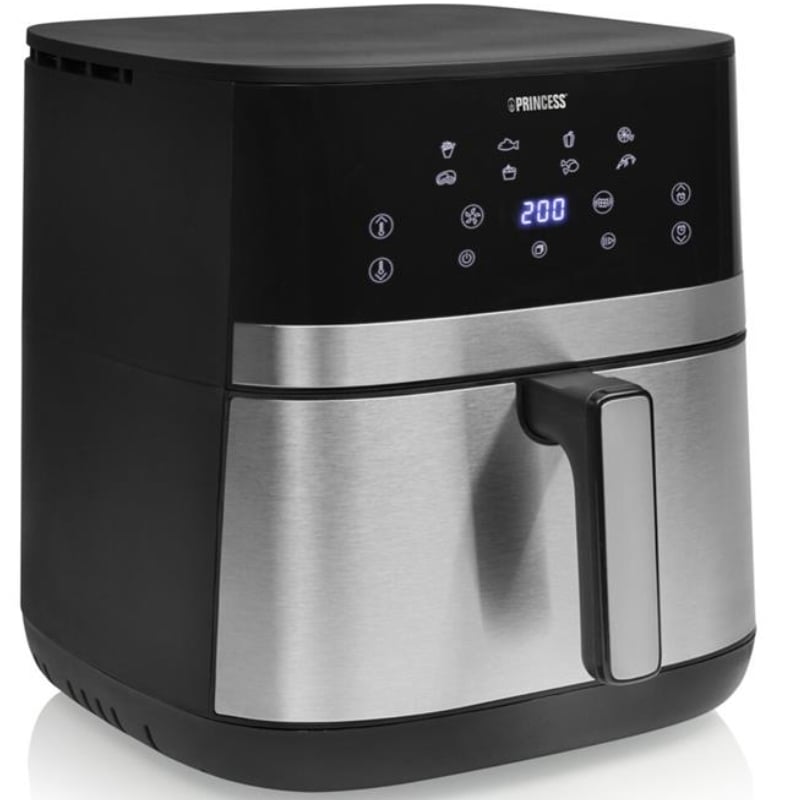 Freidora por Aire Airfryer / Sin Aceite Princess DualHeat 182474/ Doble Resistencia 2300W (1800W+500W)/ Capacidad 7L