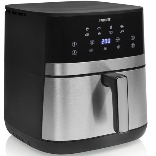Freidora por Aire Airfryer / Sin Aceite Princess DualHeat 182474/ Doble Resistencia 2300W (1800W+500W)/ Capacidad 7L