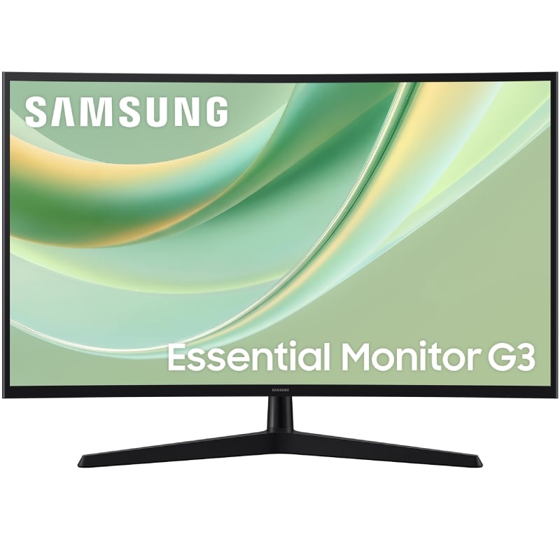 Monitor Curvo Profesional Samsung Essential G3 G35H S32HG350EU 32'/ Full HD/ Negro