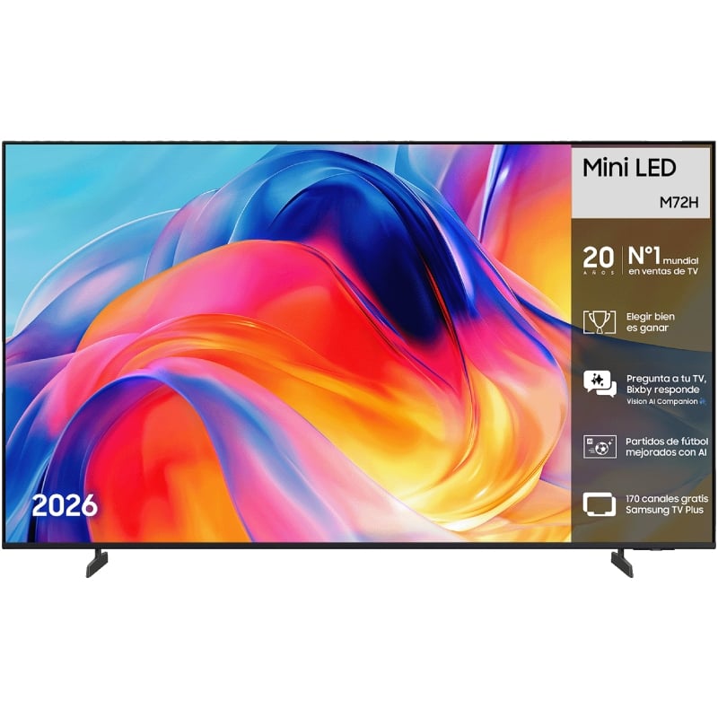 Televisor Samsung M72H 4K Vision AI 50'/ Ultra HD 4K/ Smart TV/ WiFi