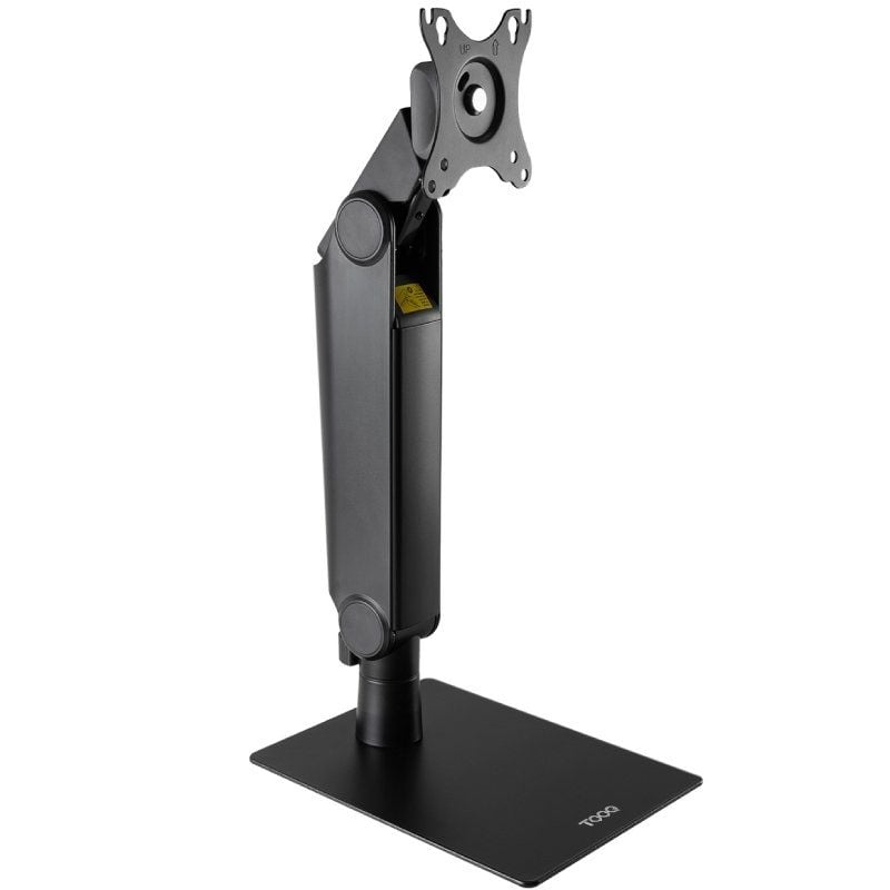Soporte de sobremesa para monitor tooq db1741tn-b/ giratorio/ inclinable/ hasta 8kg
