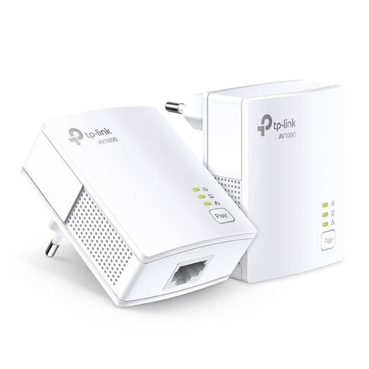 Adaptador Powerline TP-Link TL-PA7017 KIT 1000Mbps/ Alcance 300m/ Pack de 2