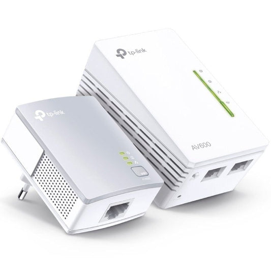 Adaptador Powerline TP-Link TL-WPA4221 KIT 600Mbps/ Alcance 300m/ Pack de 2