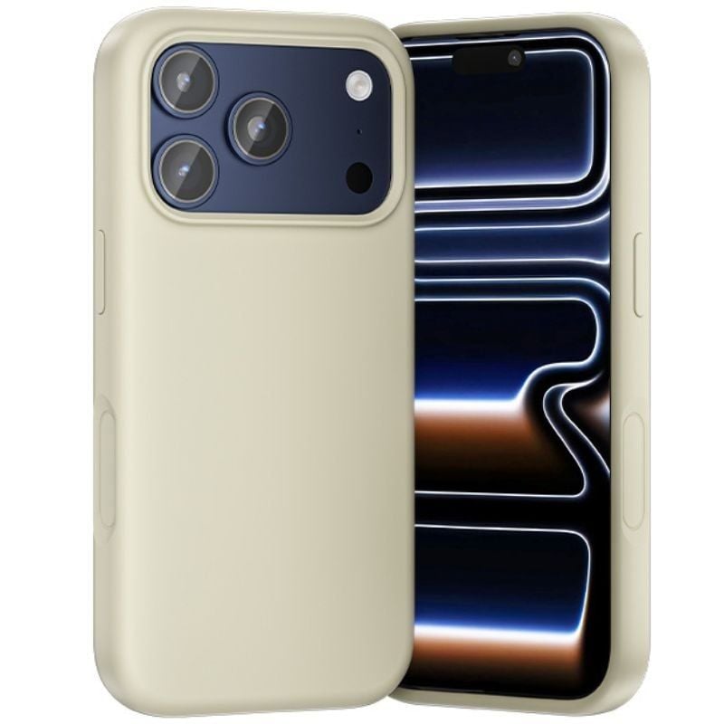 Funda Silicona con Magsafe Vention KVCNCB-30/ Compatible con iPhone 17 Pro/ Beige