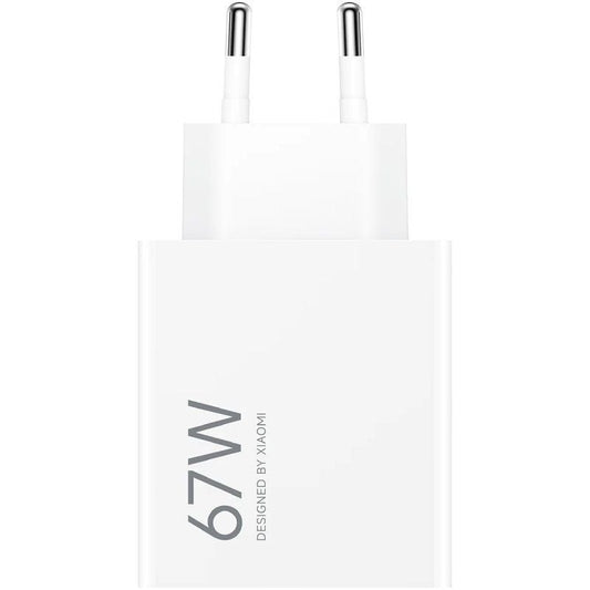 Cargador de Pared Xiaomi 67W HyperCharge (Type-A)/ 1xUSB/ 67W