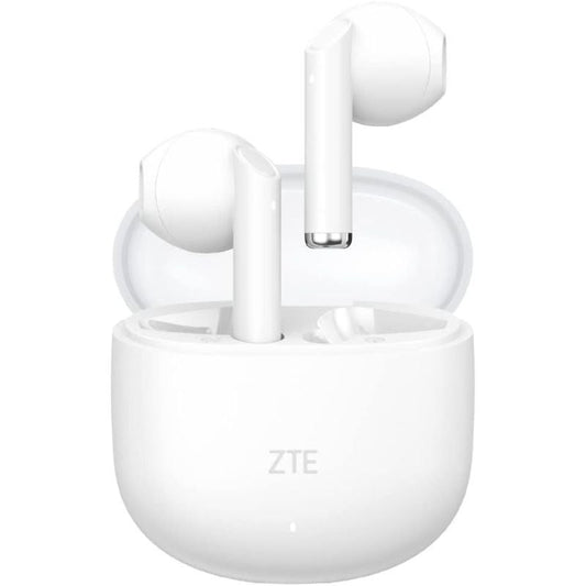 Auriculares Bluetooth ZTE Buds 2 con estuche de carga/ Autonomía 5h/ Blancos